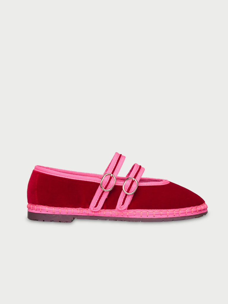 Claire Deep Red