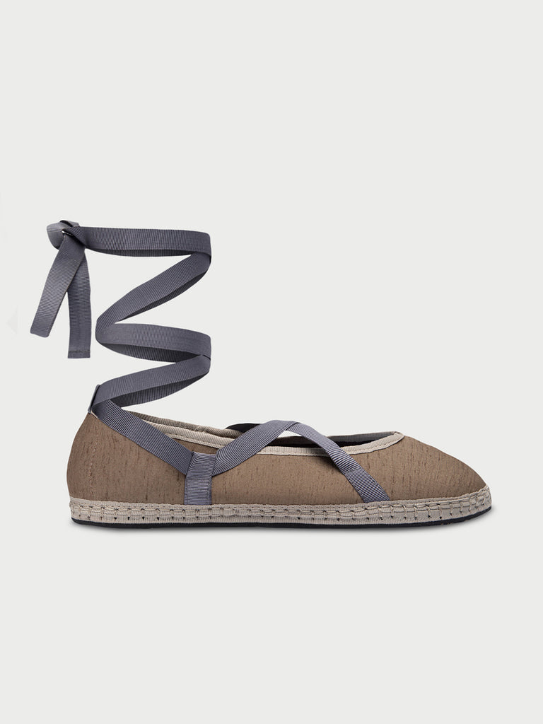 Eichiro Silk Ribbon Grey