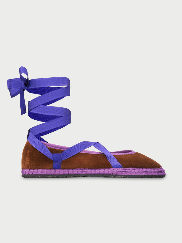 Ruban Velours Eichiro Marron