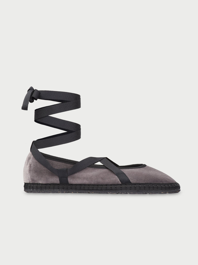 Ruban Velours Eichiro Gris