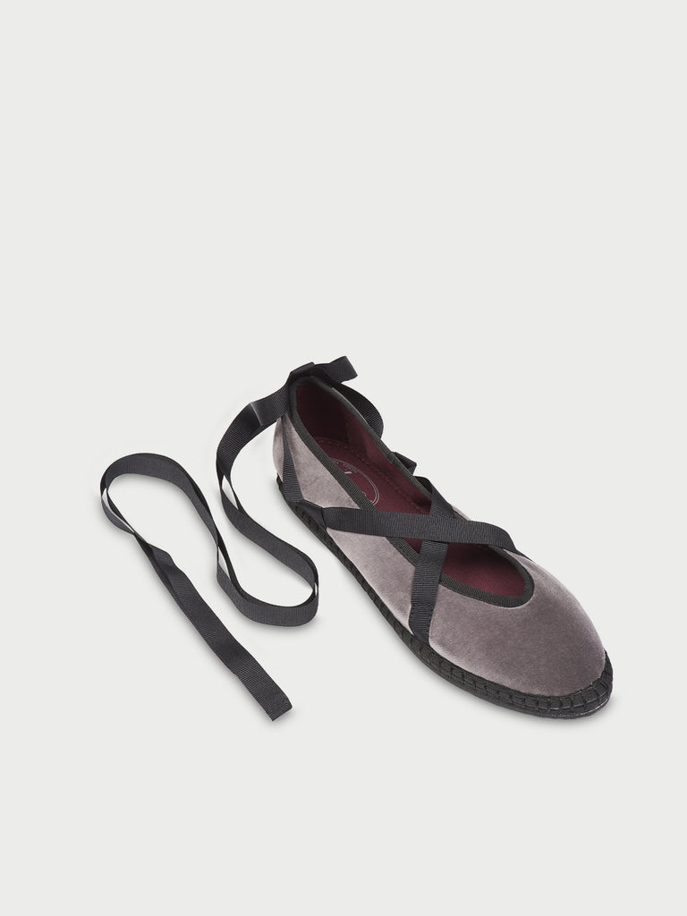 Ruban Velours Eichiro Gris