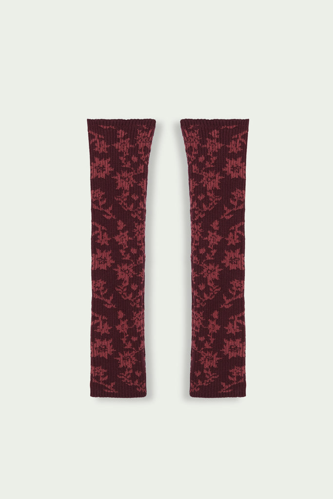 Mittens Burgundy