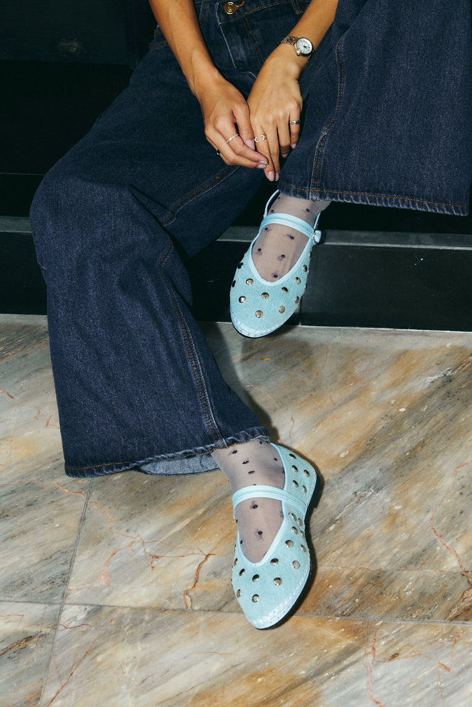 Mae Silver Light Denim