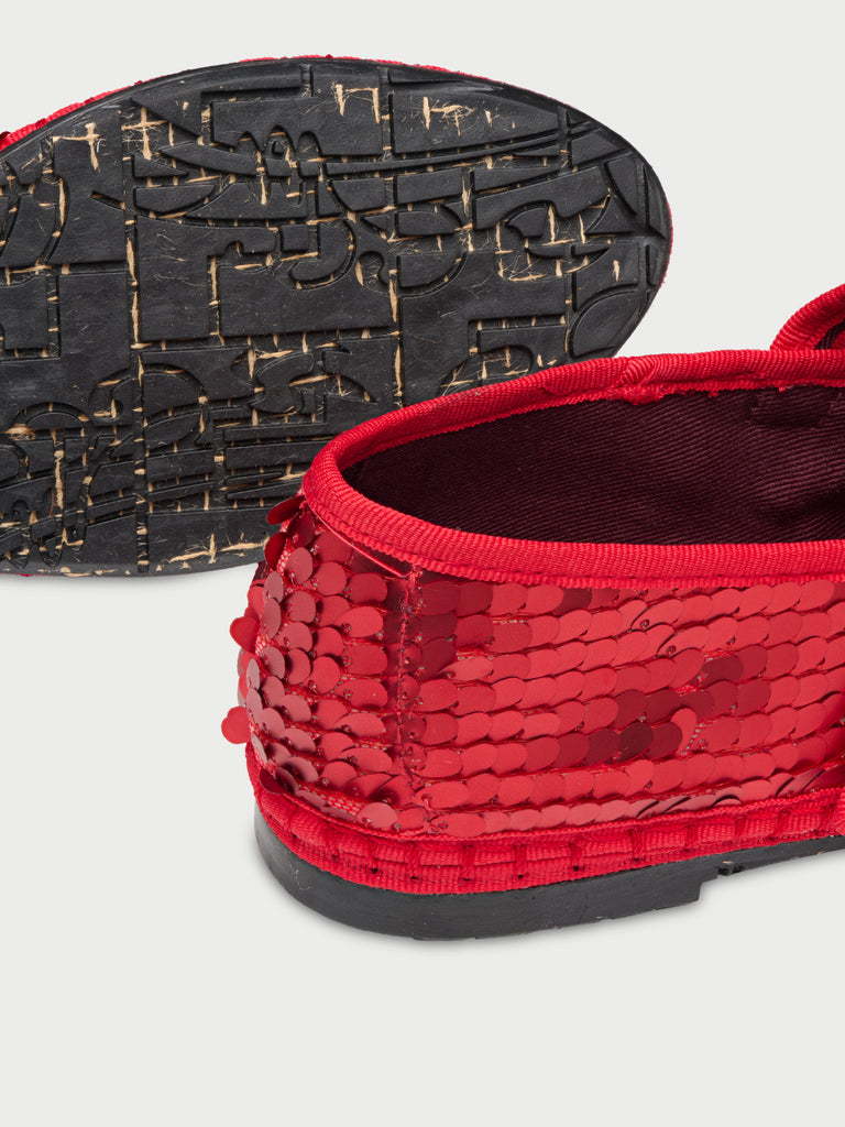 Pierre Sequins Red
