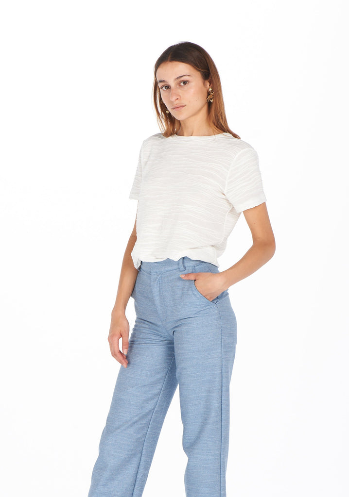 Hun White T-Shirt