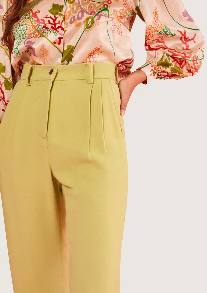 Pantalon vert olive de baseball